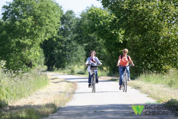 Voie verte Richelieu-Chinon – cyclistes